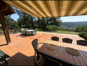 Villa vue panoramique, 6 chambres, piscine chauffée